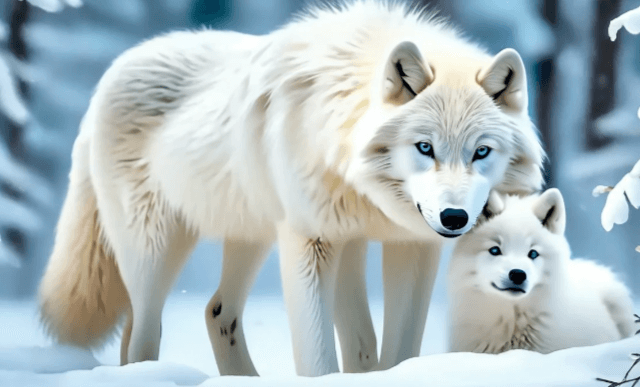 Cute:6pdqslaw9xc= Arctic Wolf