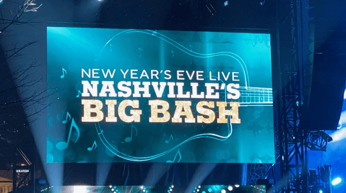 New Year's Eve Live: Nashville's Big Bash News