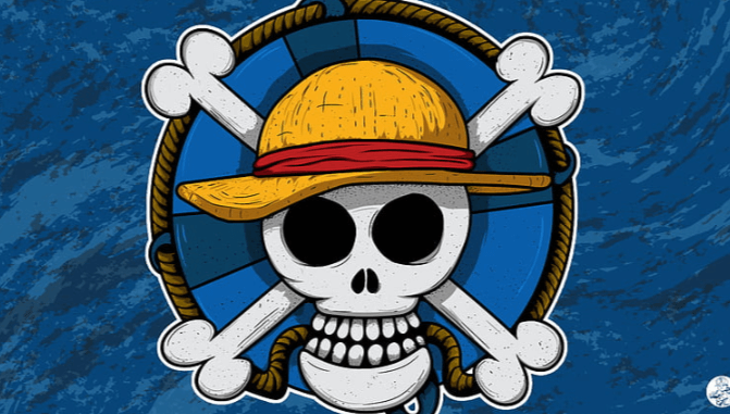 Logo:-Zcdo_Qb9uk= Luffy One Piece