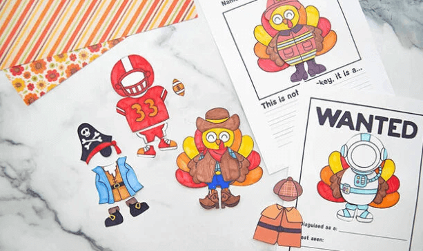 Printable:_Eiqgrxjroa= Turkey in Disguise Template