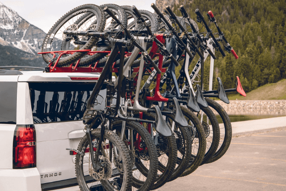 Vertical Bike Rack for Your Vehicle