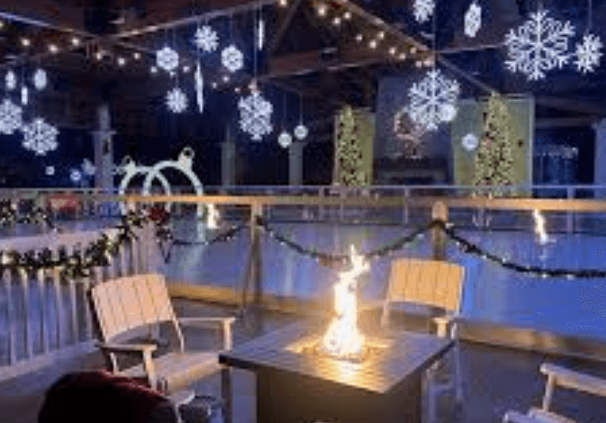 Charleston Harbor Resort Ice Skating