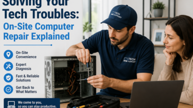 Solving Your Tech Troubles: On-Site Computer Repair Explained