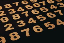 four numbers in registry listed